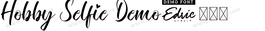 Hobby Selfie Demo字体转换